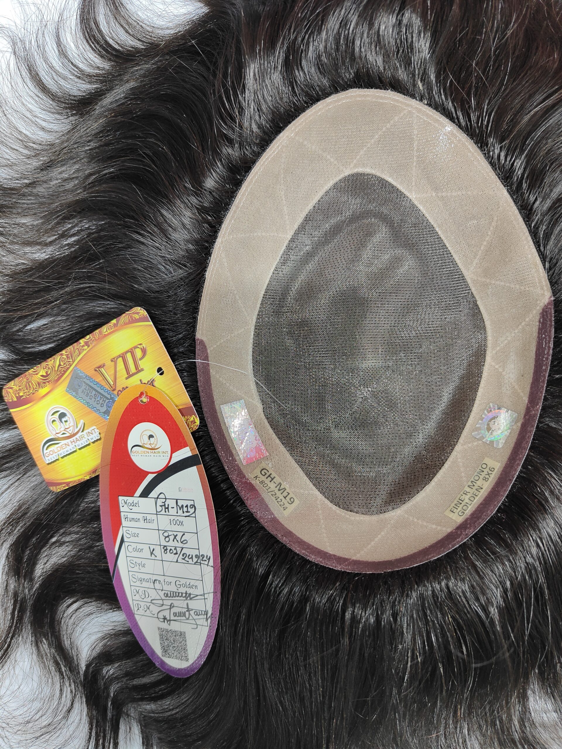 Golden Fine R Mono Hair Patch In Delhi Natural Look